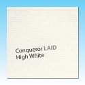 Conqueror Letterheads High White Laid WM