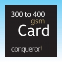 Conqueror Compliment Cards - DL size
