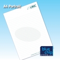 Personalised Desk Note Pads: Conference A4 or A5 with Your Logo - Artwork only £20