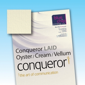 Conqueror LAID Oyster / Cream / Vellum Watermarked