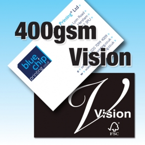 400gsm Vision Superior Smooth Business Cards
