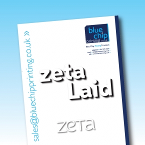 Zeta Laid Letterheads. 100gsm Standard or Premium 120gsm