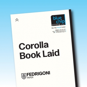 Corolla Book Laid Letterheads. Premium White 90, 120 & 140