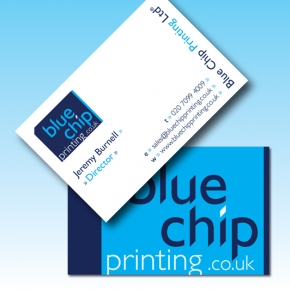 400gsm Silk Coated Business Cards, Optional Lamination