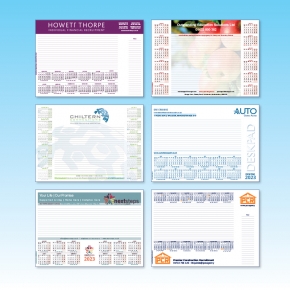 A5 A4 A3 A2 Personalised Desk Pad Printing Blue Chip Printing