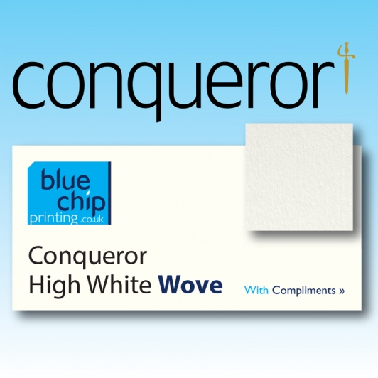 Conqueror High White Wove Classic Compliment Slips