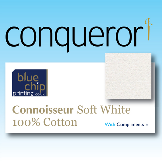 Conqueror Connoisseur Soft White 100% Cotton