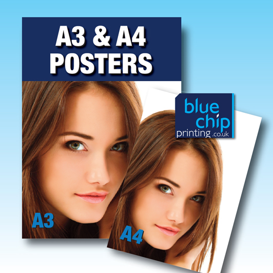 A4 and A3 Colour Posters - Digitally Printed
