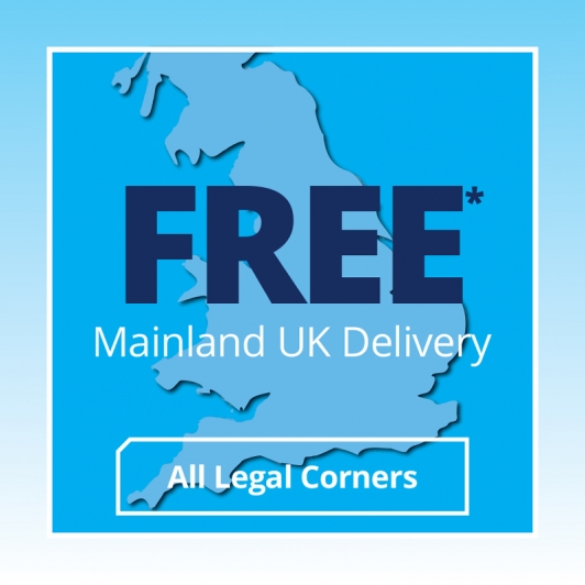 Solicitors Legal Corners Printing. Fully Personalised. Free Artwork from your logo. Please email for our samples pack. 5 Star Rating.