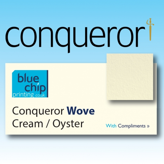 Conqueror Cream Wove Smooth Compliment Slips