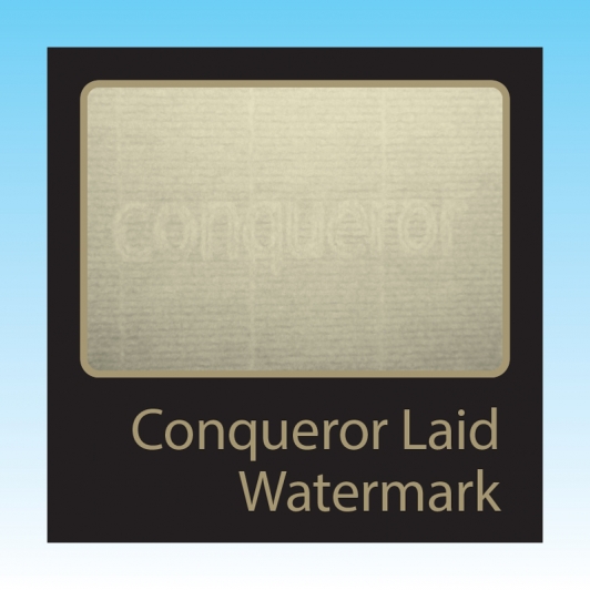Conqueror Letterheads Oyster / Cream / Vellum Laid 100gsm WM