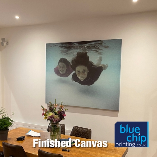 Large Mounted Canvas Prints